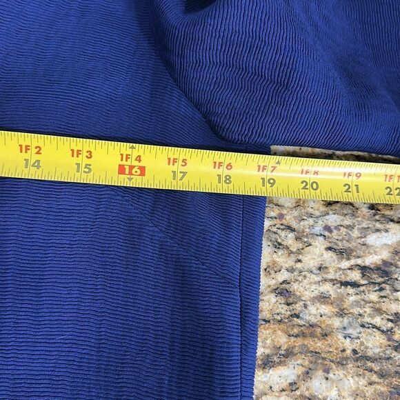 Maje Risette Metallic-Trimmed Textured V- Neck Shift Dress Size L - Picture 8 of 12